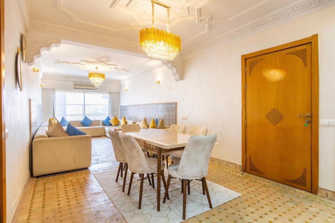 Luxury Appartement Gueliz Center Marrákes Kültér fotó
