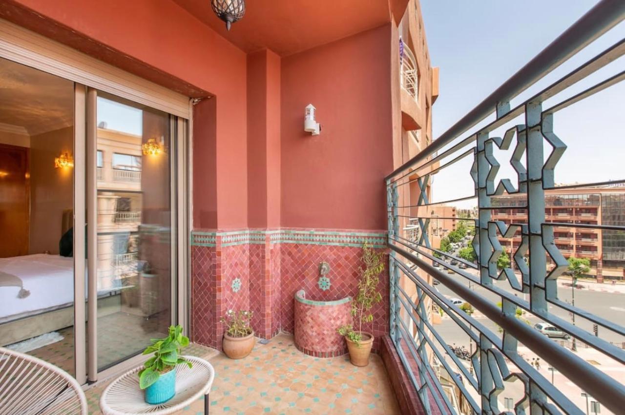 Luxury Appartement Gueliz Center Marrákes Kültér fotó